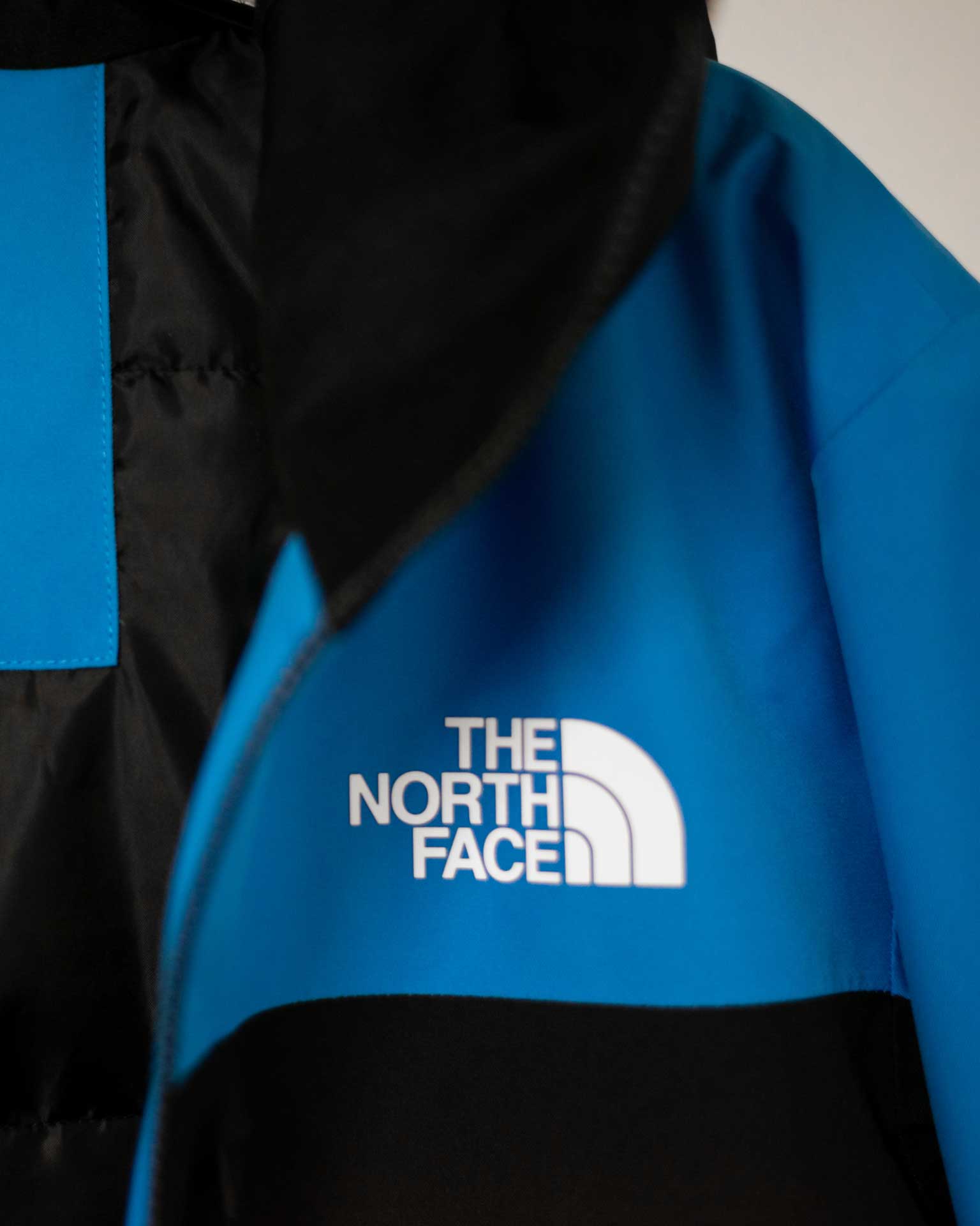 The Nort Face Blue and Black Lightweight Jacket