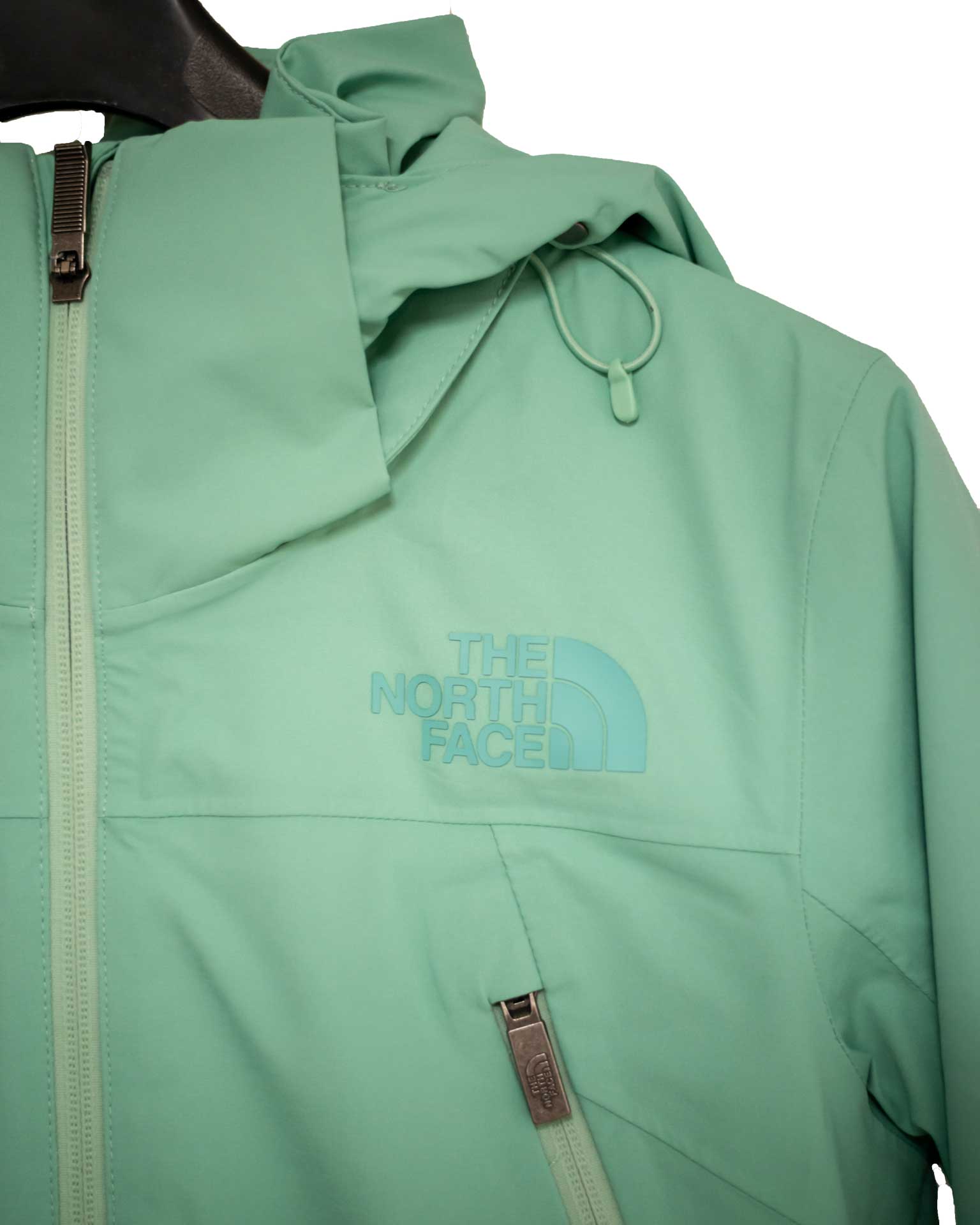 The Nort Face Sea Green Lightweight Hooded Jacket